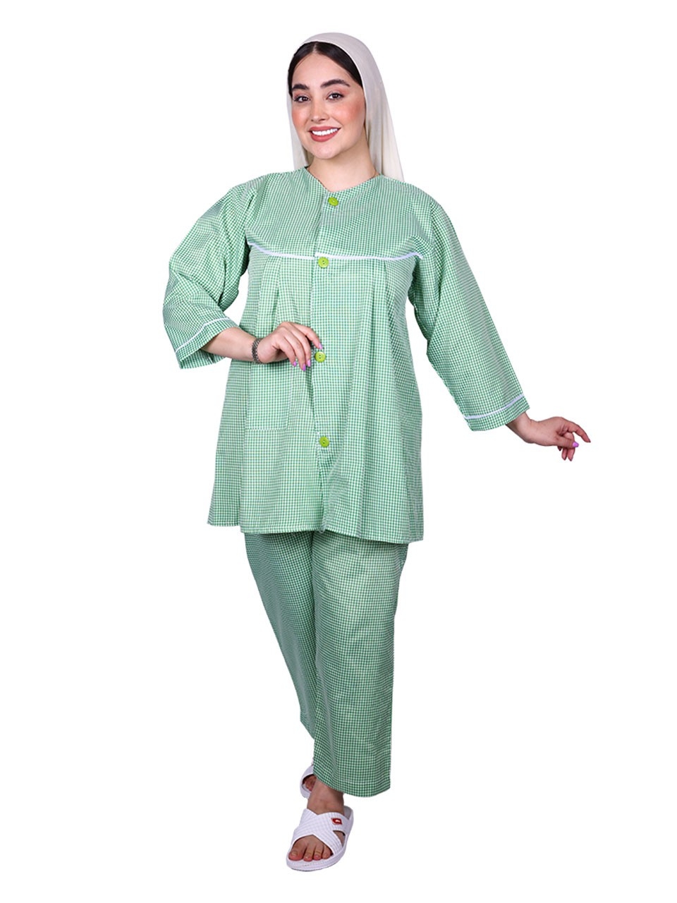 لباس پارچه ای بیمارستانی W-203